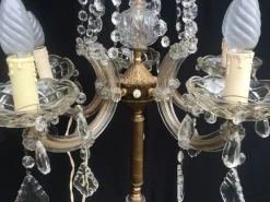 Online Pamono Large Maria Teresa Crystal Floor Lamp, 1950s