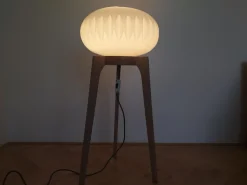 New Pamono Large Mid-Century Floor Lamp from ÚLUV, 1970s