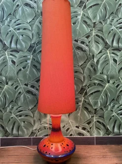 Discount Pamono Large Mid-Century Floor Lamp by Walther Gerhards for Bay Keramik