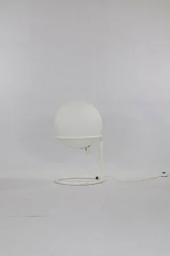 Best Pamono Large Mid-Century Glass Ball Floor Lamp from Glashütte Limburg