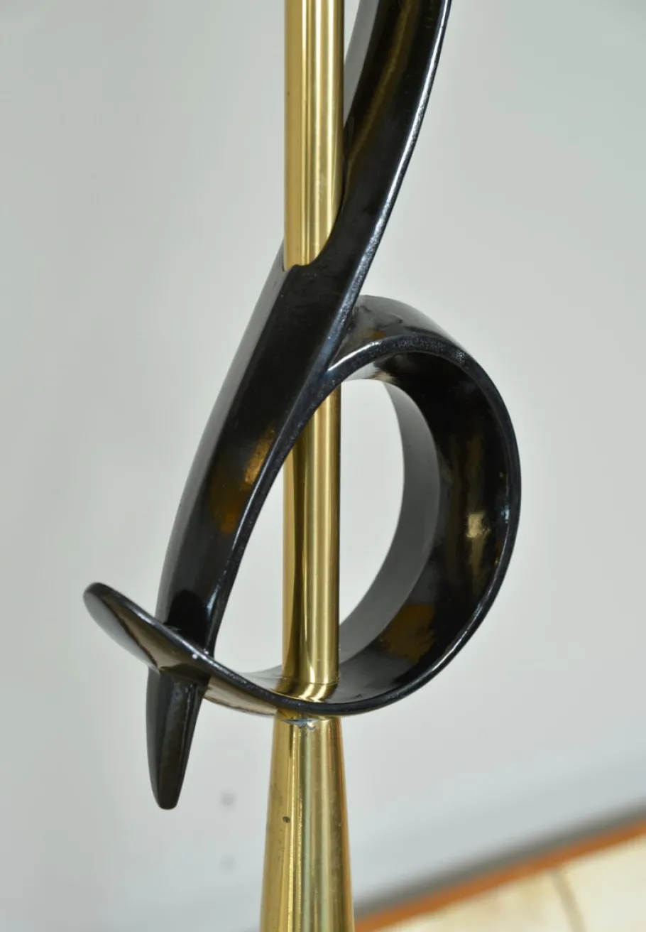 Clearance Pamono Large Mid-Century Modern Hollywood Regency Table Lamps from Rembrandt Lamp Company, USA, 1950s Set of 2