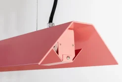 Best Pamono Large Misalliance Ral Pink Suspended Light by Lexavala