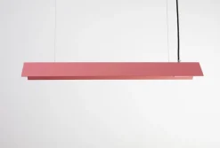 Best Pamono Large Misalliance Ral Pink Suspended Light by Lexavala