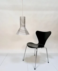 Best Pamono Large Model Arte Colore Carrara Hanging Lamp in Marbled Glass from Peill & Putzler, West Germany, 1970s