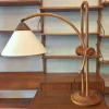 Best Pamono Large Multi-Adjustable Table Lamp in Teak from Domus, Denmark, 1970s