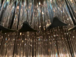 Best Pamono Large Murano Glass Chandelier, 1960s