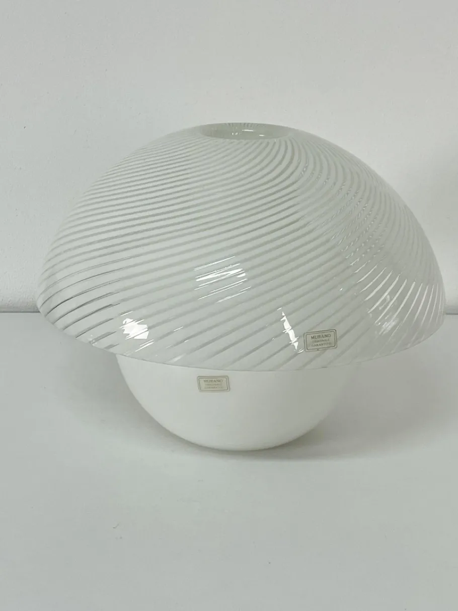 Clearance Pamono Large Murano Glass Table Lamp in the style of Venini, 1970s