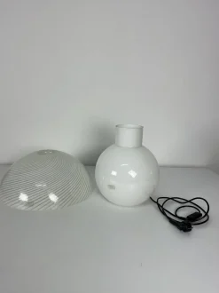 Clearance Pamono Large Murano Glass Table Lamp in the style of Venini, 1970s