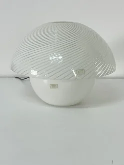 Clearance Pamono Large Murano Glass Table Lamp in the style of Venini, 1970s