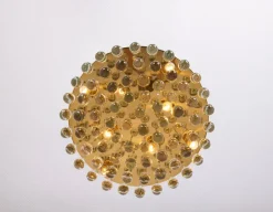 Best Pamono Large Murano Glass Tear Drop Chandelier attributed to C.Palme, Germany, 1970s