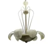 New Pamono Large Murano Glass Waterfall Chandelier from Barovier, 1940s
