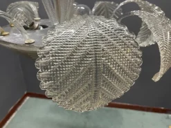 New Pamono Large Murano Glass Waterfall Chandelier from Barovier, 1940s