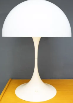 Best Pamono Large Mushroom Table Lamp by Verner Panton for Louis Poulsen