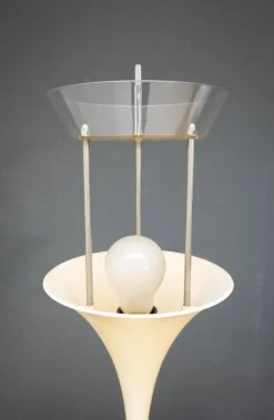 Best Pamono Large Mushroom Table Lamp by Verner Panton for Louis Poulsen