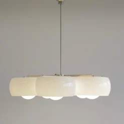 Best Pamono Large Pentaclinio Ceiling Lamp by Vico Magistretti for Artemide, 1961