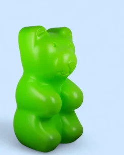 Outlet Pamono Large Pop Art Green Gummy Bear Lamp from Messow, 1970s