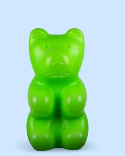 Outlet Pamono Large Pop Art Green Gummy Bear Lamp from Messow, 1970s