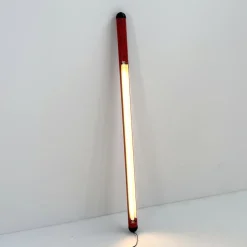 Clearance Pamono Large Red Neon Tube Light from Fosnova, 1980s