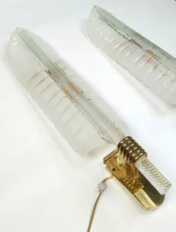 Best Pamono Large Sconces attributed to Andre Arbus and Veronese, 1950s, Set of 2