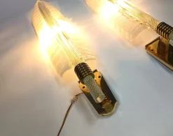 Best Pamono Large Sconces attributed to Andre Arbus and Veronese, 1950s, Set of 2