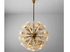 Outlet Pamono Large Snowball Sputnik Chandelier from Rupert Nikoll, Austria, 1950s