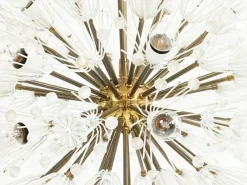 Outlet Pamono Large Snowball Sputnik Chandelier from Rupert Nikoll, Austria, 1950s