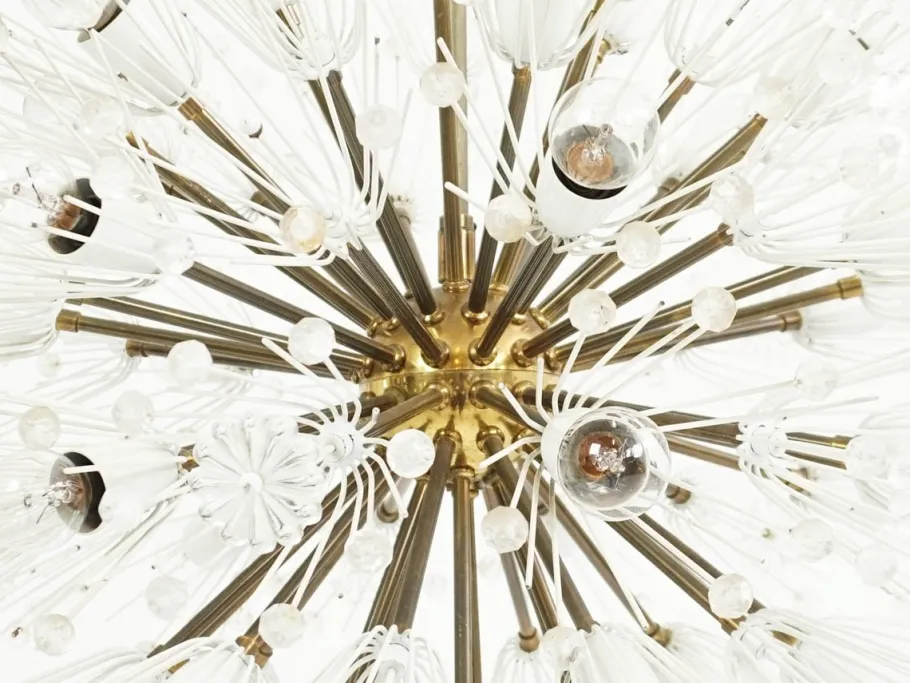 Outlet Pamono Large Snowball Sputnik Chandelier from Rupert Nikoll, Austria, 1950s