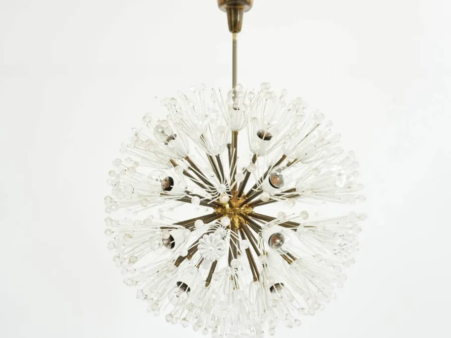 Outlet Pamono Large Snowball Sputnik Chandelier from Rupert Nikoll, Austria, 1950s
