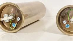 Best Pamono Large Swedish Modern Brass Table Lamps, 1950s-1960s, Set of 2