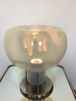 Clearance Pamono Large Table Lamp by Toni Zuccheri for VeArt, 1970s