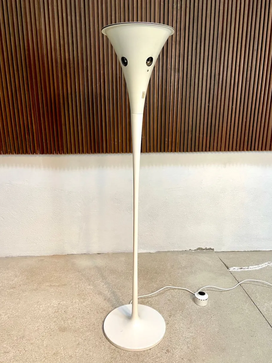 Best Pamono Large Tulip Floor Lamp with Dimmable Upward & Downward Lights from Staff, Germany, 1960s