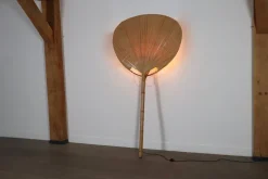 Best Pamono Large Uchiwa Floor Lamp by Ingo Maurer for M Design, Germany, 1977