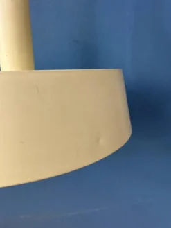 Best Pamono Large Vintage Beige Pendant Lamp by Louis Kalff