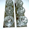Best Pamono Large Vintage Glass Sconces from Peill & Putzler, 1970s, Set of 2