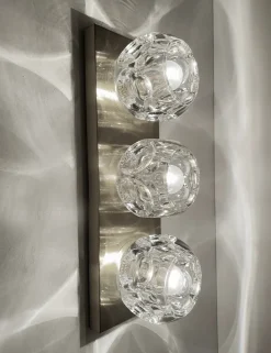 Best Pamono Large Vintage Glass Sconces from Peill & Putzler, 1970s, Set of 2