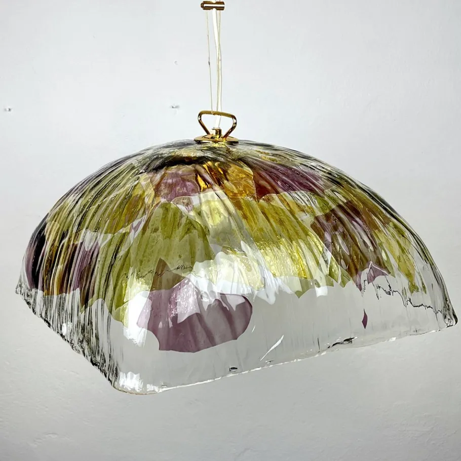 Best Pamono Large Vintage Murano Pendant Lamp from La Murrina, 1990s