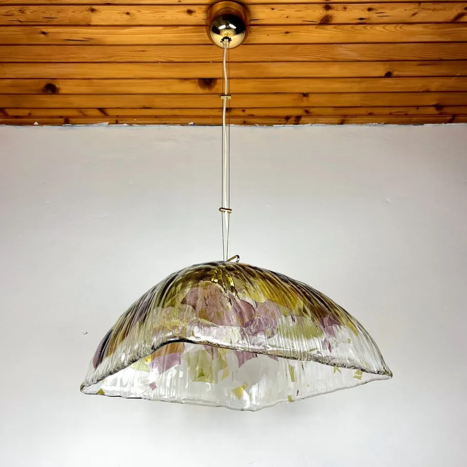 Best Pamono Large Vintage Murano Pendant Lamp from La Murrina, 1990s