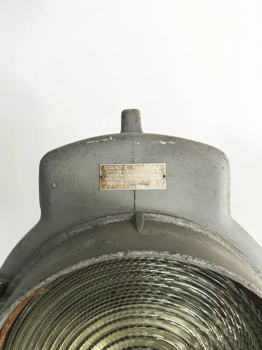 Online Pamono Large Vintage Tripod Cinema Beacon Floor Lamp from Dante Rispoli Roma