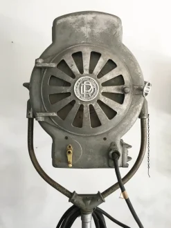 Online Pamono Large Vintage Tripod Cinema Beacon Floor Lamp from Dante Rispoli Roma