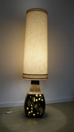 Pamono Large West German Fat Lava Floor Lamp, 1970s