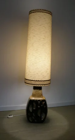 Pamono Large West German Fat Lava Floor Lamp, 1970s