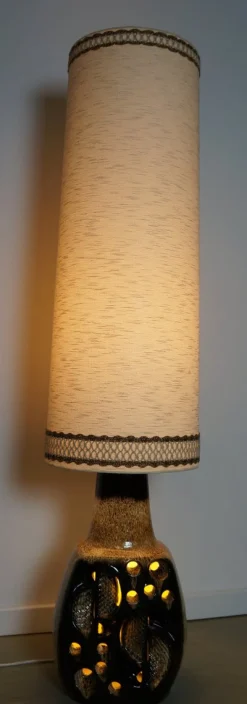 Pamono Large West German Fat Lava Floor Lamp, 1970s