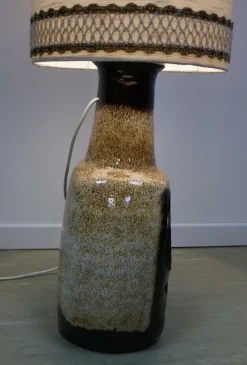 Pamono Large West German Fat Lava Floor Lamp, 1970s