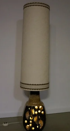 Pamono Large West German Fat Lava Floor Lamp, 1970s