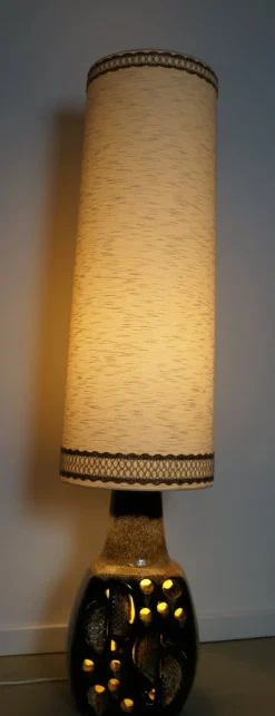 Pamono Large West German Fat Lava Floor Lamp, 1970s