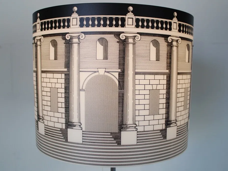 Online Pamono Late 20th Century Italian Fornasetti Table & Floor Lamps, Set of 2