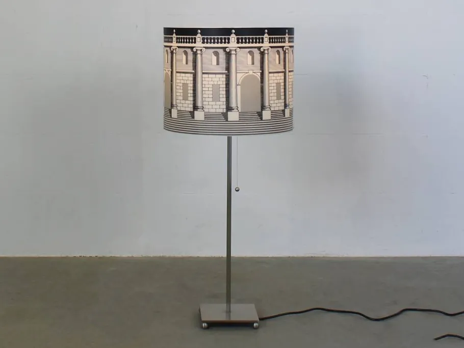 Online Pamono Late 20th Century Italian Fornasetti Table & Floor Lamps, Set of 2