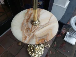 Hot Pamono Late Victorian Art Nouveau Brass Standard Steameroil Floor Lamp