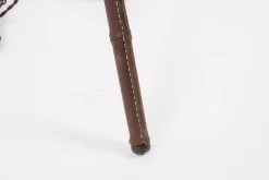 Discount Pamono Leather Sheathed Floor Lamp by Jacques Adnet