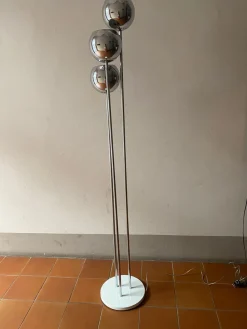 Best Pamono 3-Light Floor Lamp attributed to Goffredo Reggiani, Italy, 1960s
